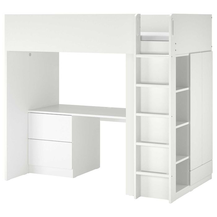 Детско легло с надстройка SMÅSTAD Икеа/Ikea