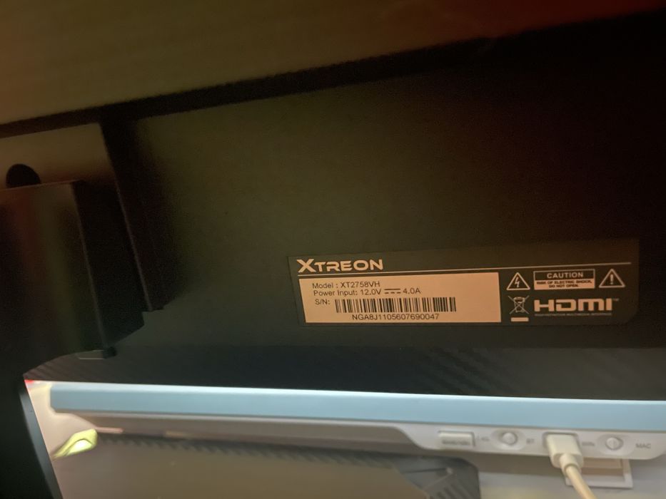 Монитор 27 (240 герц) xtreon 1920x1080