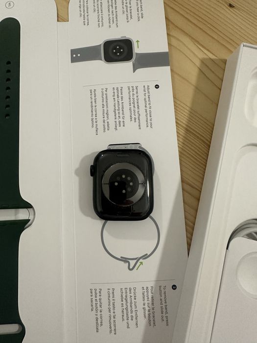Apple Watch series 7  Green Aluminum Case 45MM