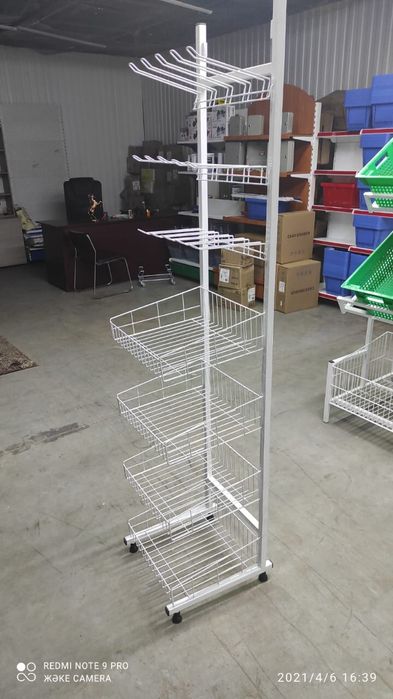 Стеллаж хлебный,овощной