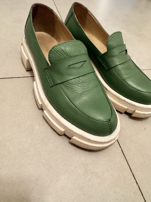 Лоферы, натуральная кожа