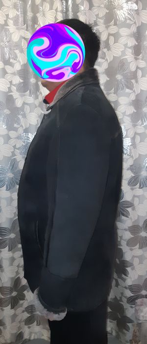 Дубленка ягненок куртка  р.56