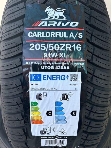 Нови Всесезонни Гуми Arivo Carlorful A/S 205/50R16 91W XL Нов DOT