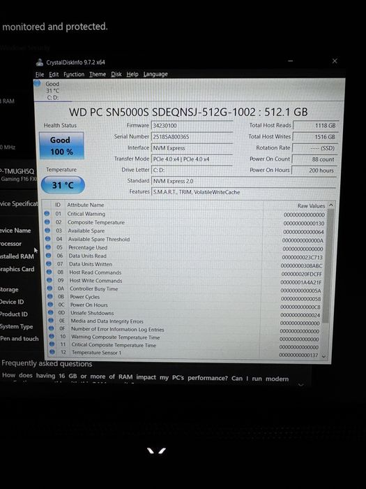 Vand/schimb Laptop gaming Asus TUF F16