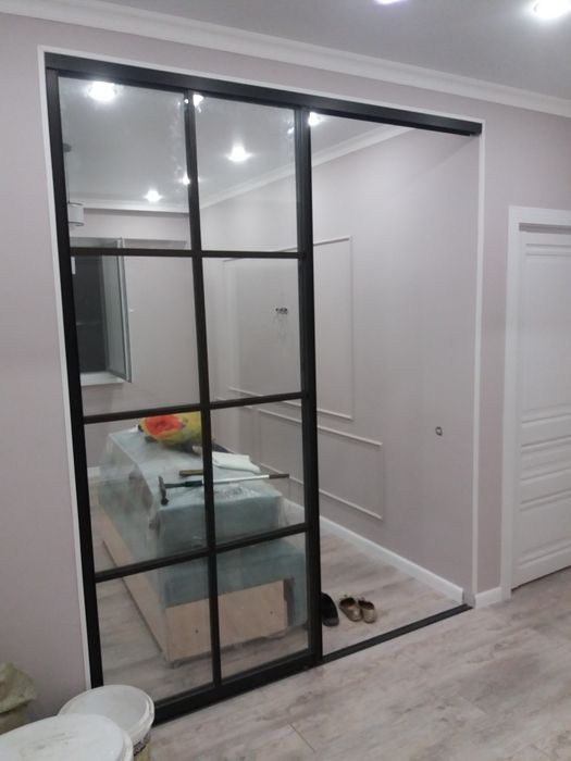 Раздвижные двери перегородки