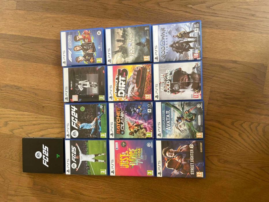 Продавам 12 PS5 игри