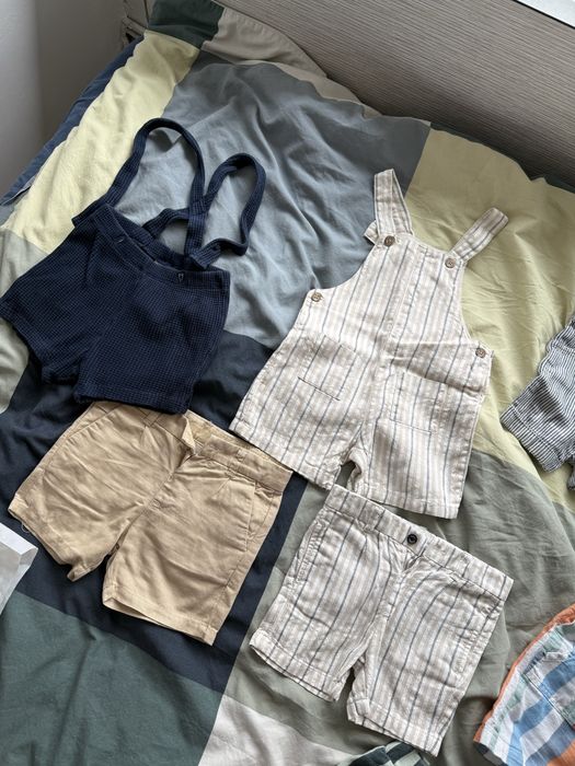 Продавам летни дрешки в размери 6-9м, 12м и 12-18м