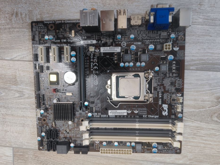 Материнская плата 1150 h87 Процессор ОЗУ до32гбдоставка БТС почтой BTS