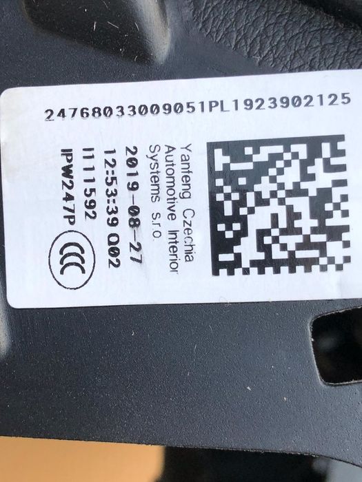 Plansa bord mercedes b-class 2019-2026