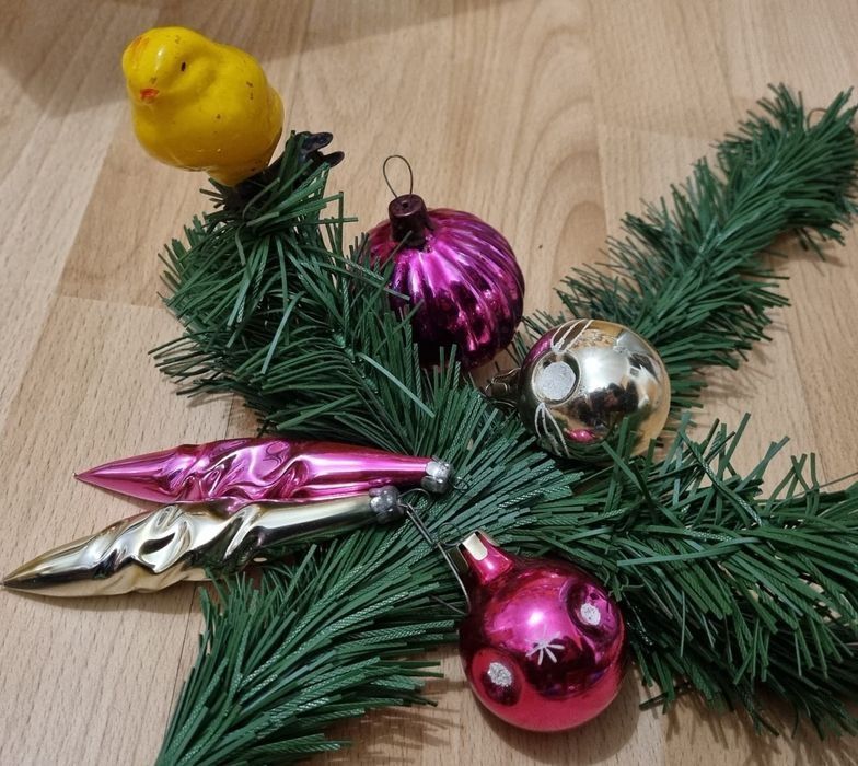 Ёлочные игрушки ( старинные) советских времён