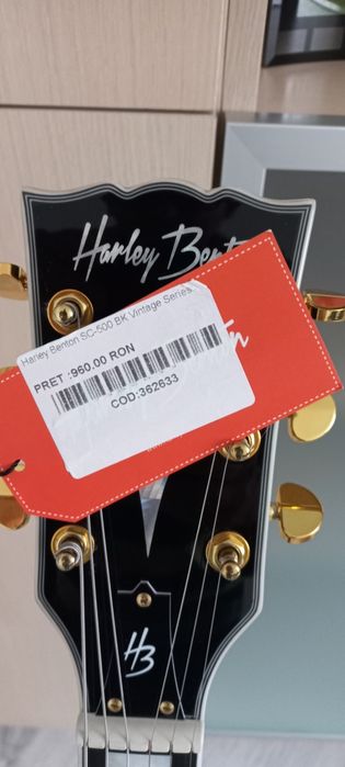 Chitara electrica tip Les Paul Harley Benton