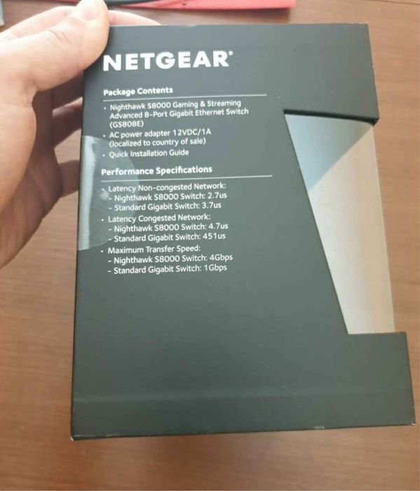 Продавам Gaming & Streaming Switch Modem Nigthawk Netgear
