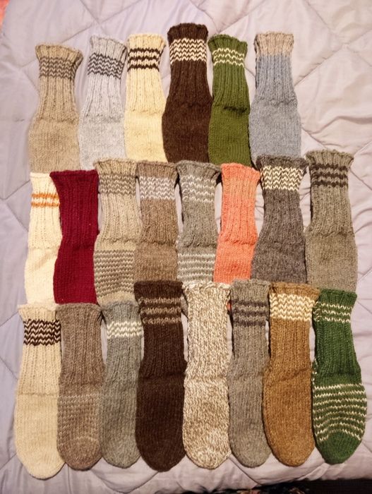 Вълнени чорапи.От 36до45 номер.