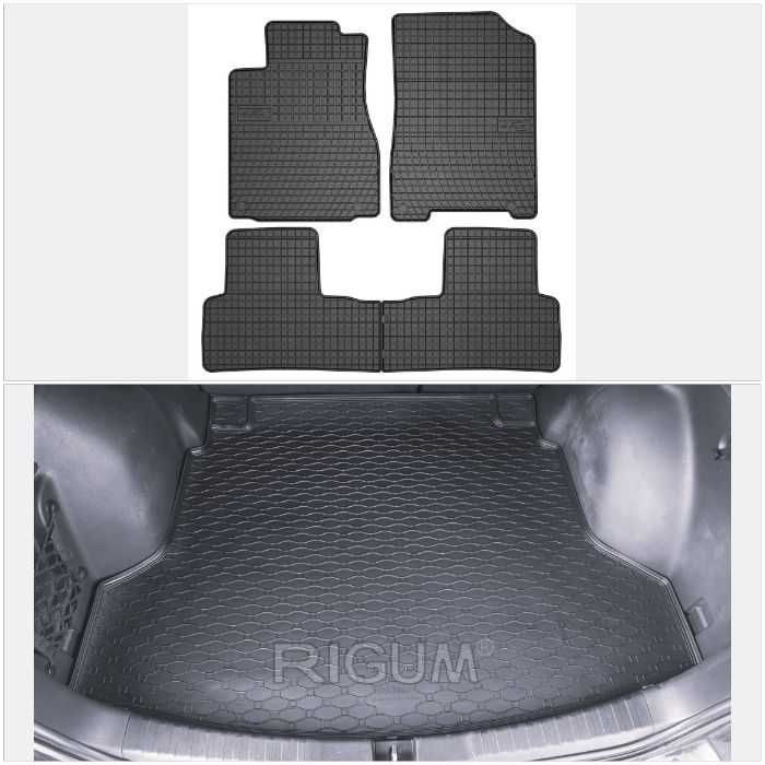 Гумени стелки и багажник HONDA CR-V IV (4) от 2012 до 2018г.