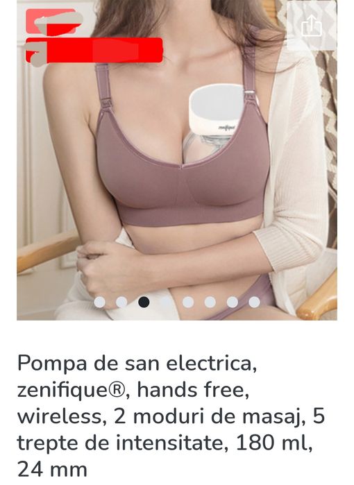 Pompa sân electrica hands free