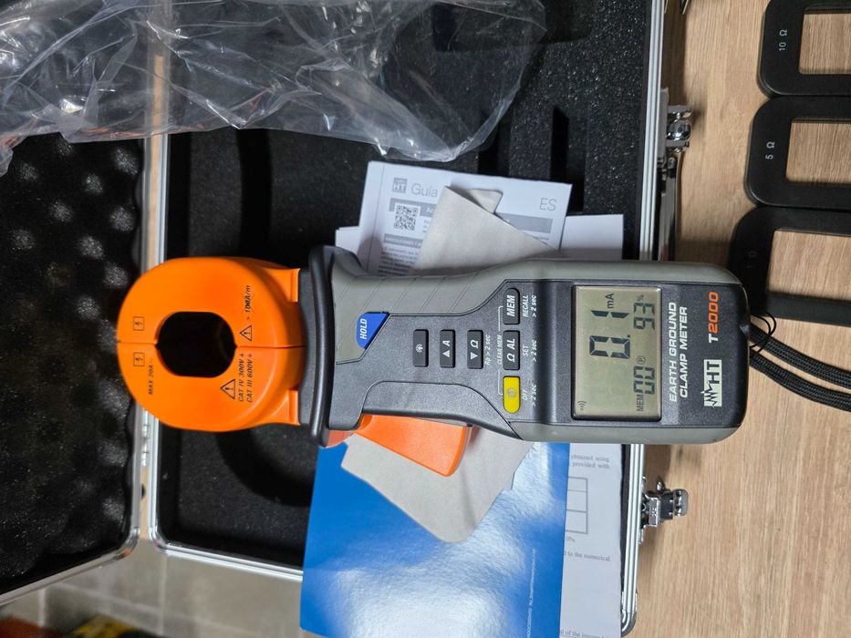 Clește digital de măsurare a împământării HT-Instruments T2000