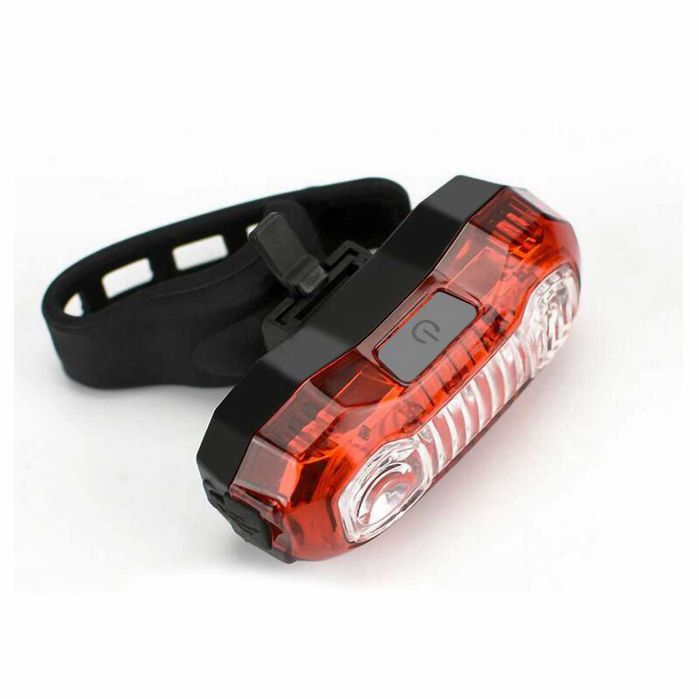 Задна LED стоп светлина за велосипед, Акумулаторна 120lum, IPX65, USB