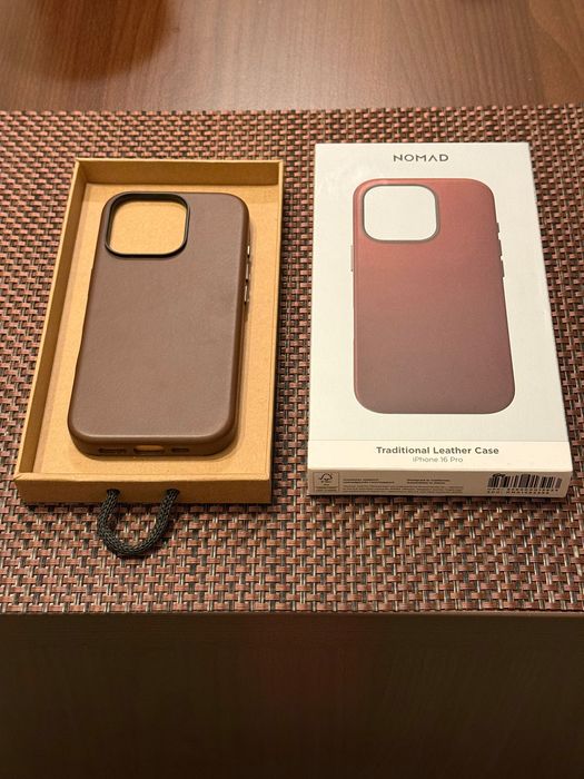 Nomad Leather Case Iphone 16 Pro