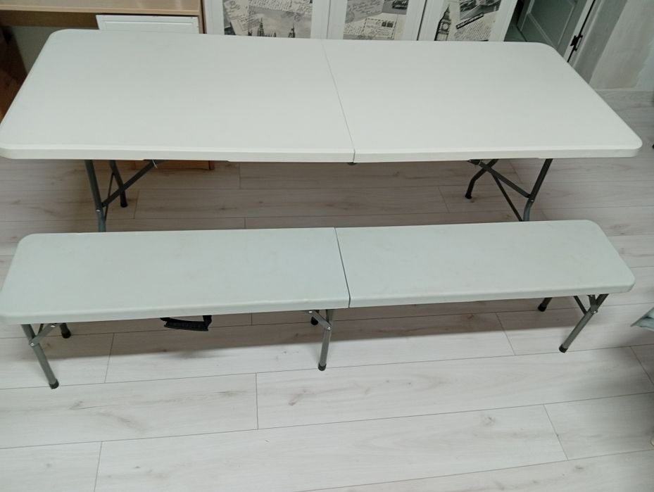 Комплект стол и две лавочки