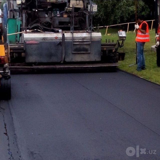 Асфальт ишлари  хизмати  киламиз  Хоразм  вилояти  ва туманларида