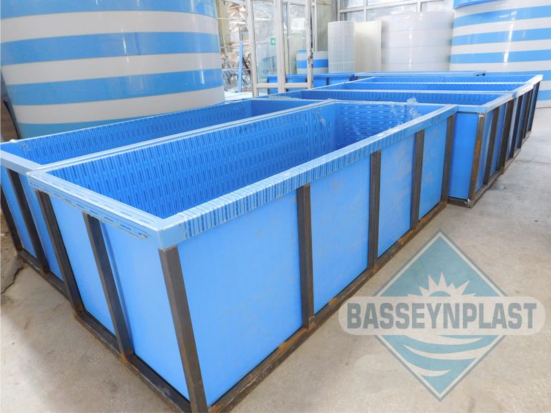 Текстильная ёмкость, ванна, емкость пластиковая из полипропилена, бак