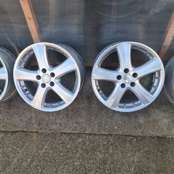 Set jante 5x100 /6,5J/ET 37/R16/C B 57 mm Polo,Ibita,fabia etc