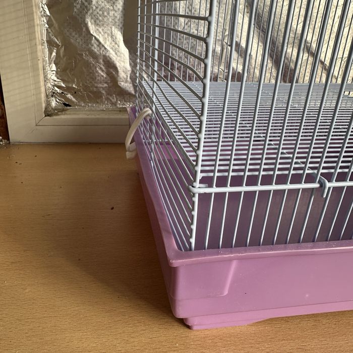 Клетка для попугаев, хомяков + игрушки