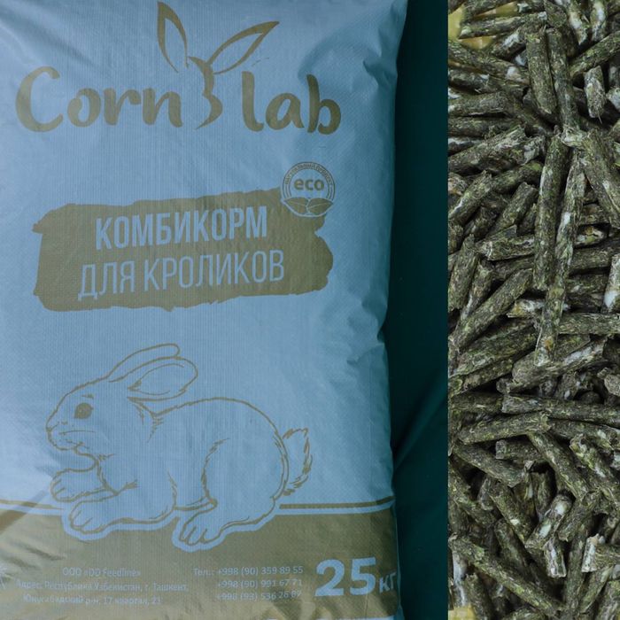 Cornlab  yemlari Quyonlar va kemiruvchilar uchun