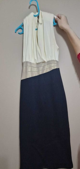 Rochie alb/negru Motivi