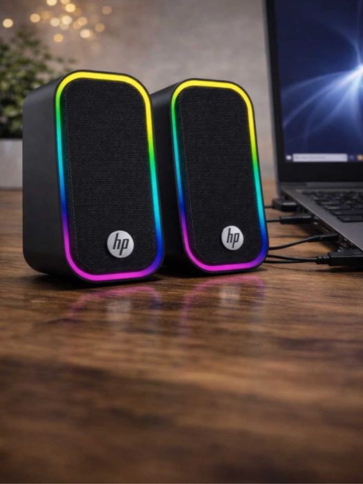 Компьютерные колонки HP DHE-6004C RGB Bluetooth USB AUX 6Вт, kl2