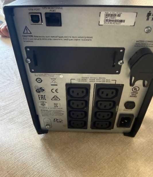 UPS APC Smart-UPS C, 1500VA/900W, Line Interactive, Tower