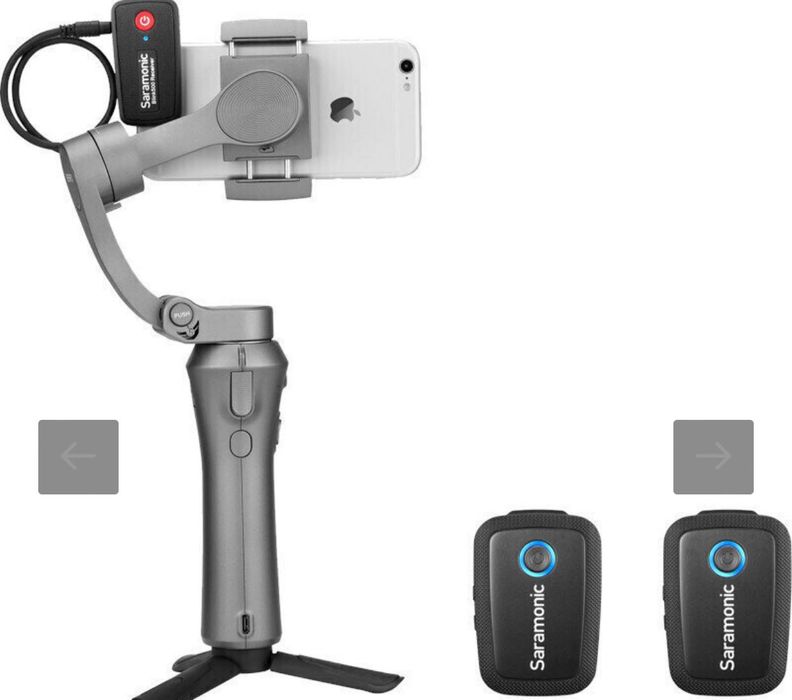 Saramonic Blink 500 B2. Безжична микроф. с-ма. Фото. Видео. Влог.