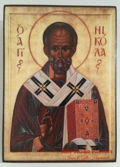 ИКОНИ НА СВЕТЦИ -1-ва част- 20 лв. /р-р 11х8х1,8см/ iconi na svetci
