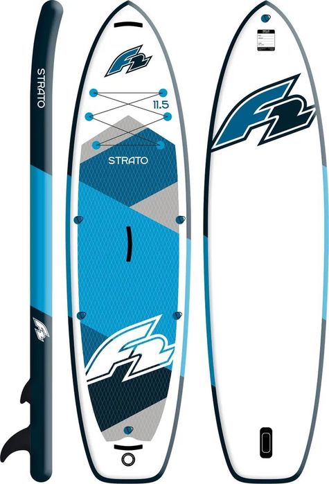 Placa SUP -board Paddleboard surf F2 STRATO 12,5 Blue (model 2026) 381 x 85 x 15 cm +accesorii suporta pana la 200kg