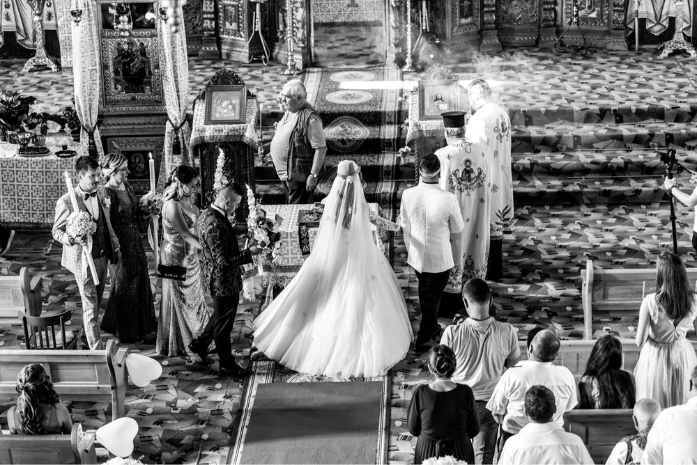 Rochie de mireasă, stil prințesă, XS