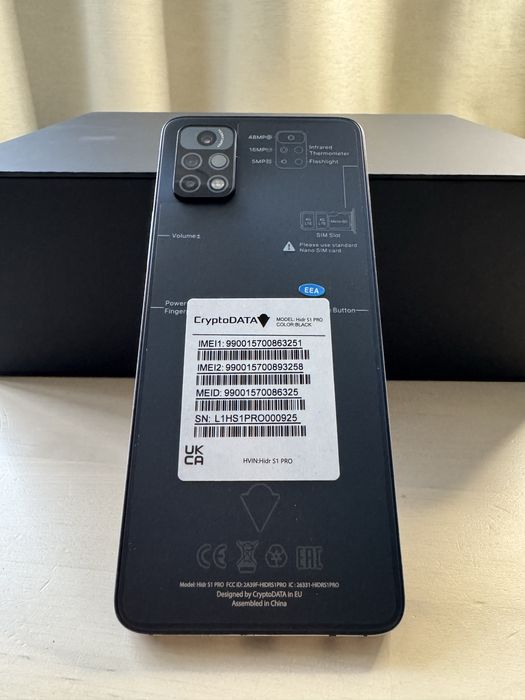 Smartphone HidR S1 PRO Black nou, sigilat