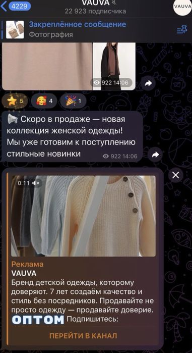 Telegram ADS Настройка рекламы