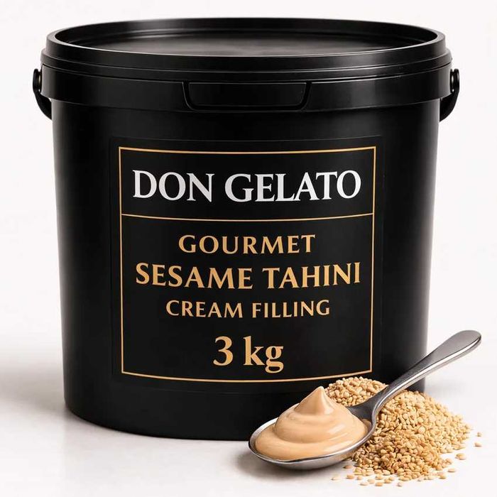 Гурме крем пълнеж със сусамов тахан Don Gelato | 1 кг / 3 кг / 10 кг