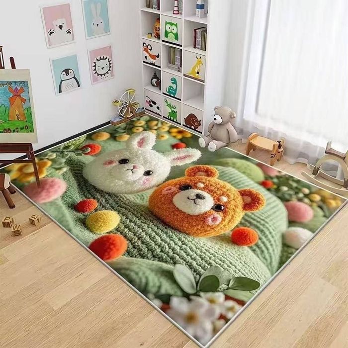 Коврик для детской комнаты с 3 D рисунком
