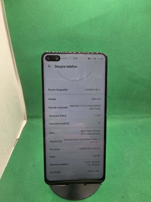 Huawei P40 128GB•Amanet Lazar Crangasi •43245