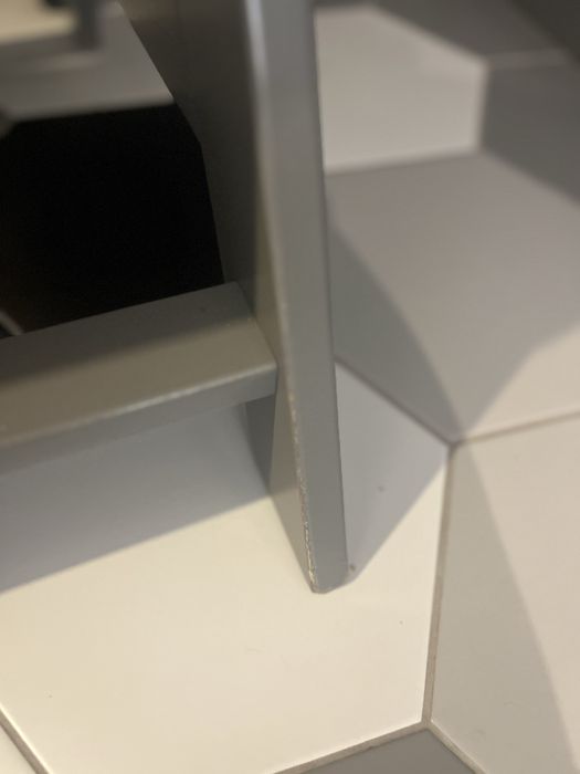 Дървен стол за хранене Hauck Alpha+ grey, Сив