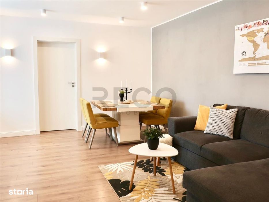 Apartament modern pe Sovata cu balcon spre Cris