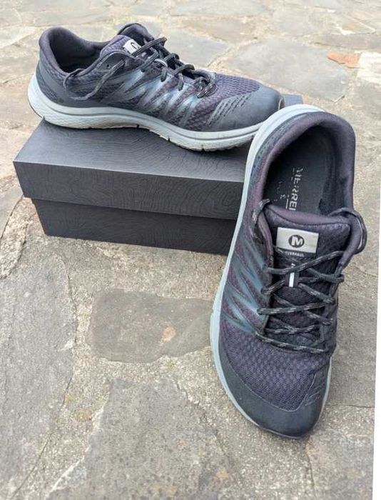 Merrell Overhaul Black Mesh Walking Trail Shoes Adidași EU 45 / 29cm
