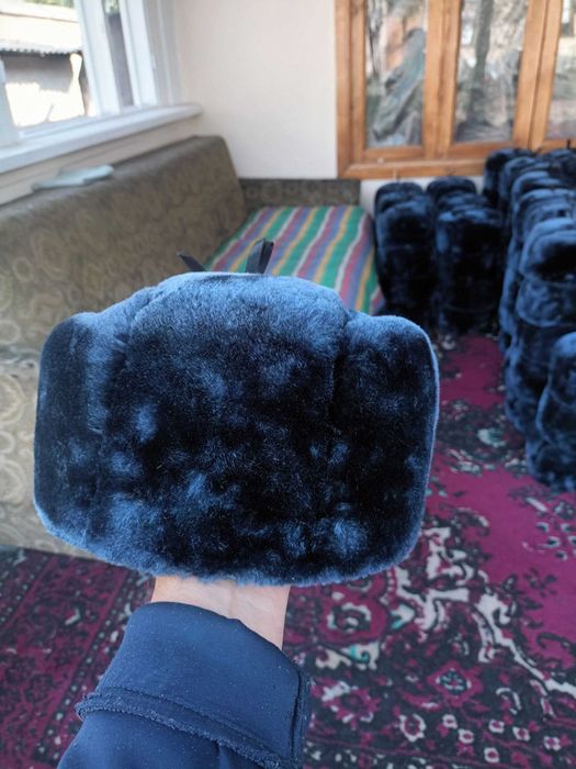 шапка ушанка мужские ( Телнак қулоқчалик)