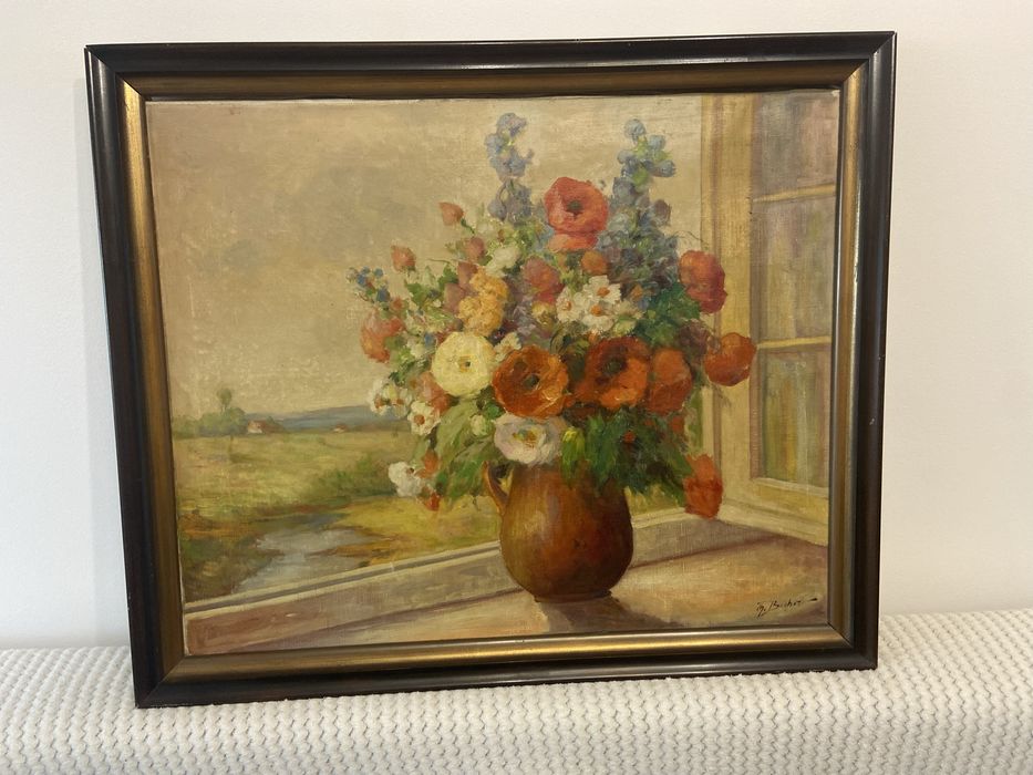 Tablou ,ulei pe panza -90/75 cm