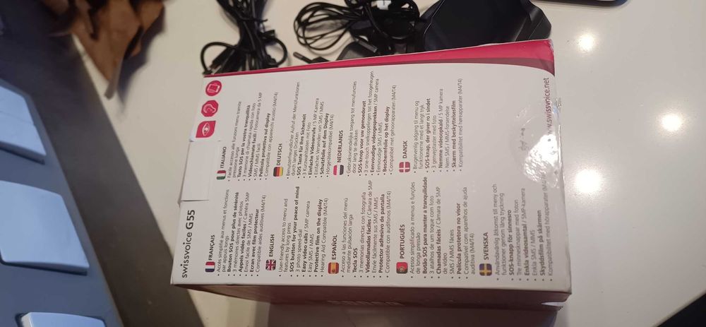 Телефон за възрастни с Андроид. Swissvoice