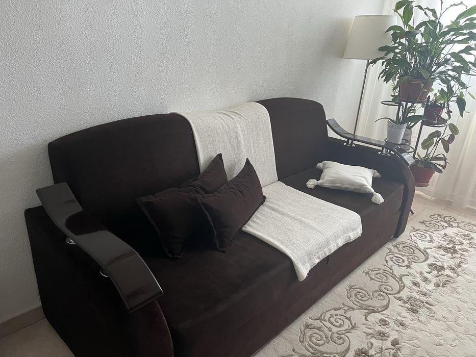 Canapea extensibila cu arcuri, 2 locuri