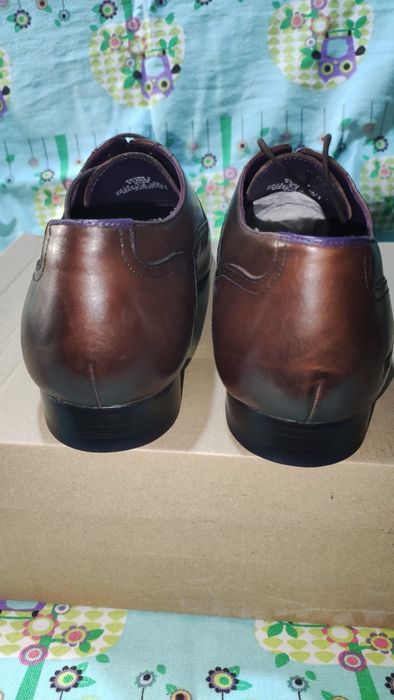 Стилни мъжки обувки от естествена кожа Ted Baker №47/48