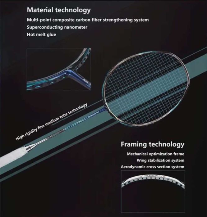 Бадминтон ракета Li-Ning Wind Blade 500