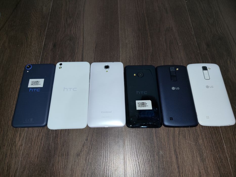 HTC/LG K10/LG K8 Lot => 500 Lei
